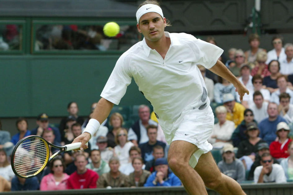 30&nbsp;photos qui montrent que Roger Federer &eacute;tait un immense champion&nbsp;: Wimbledon 2003, la r&eacute;v&eacute;lation