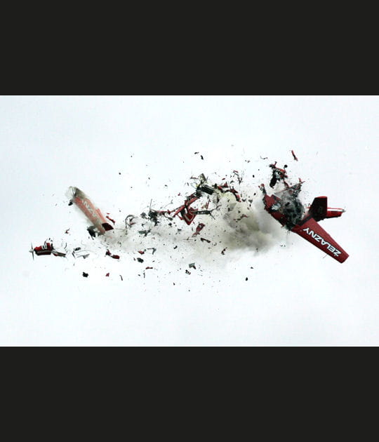 Collision en plein vol