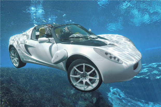 Voiture amphibie : la Rinspeed sQuba