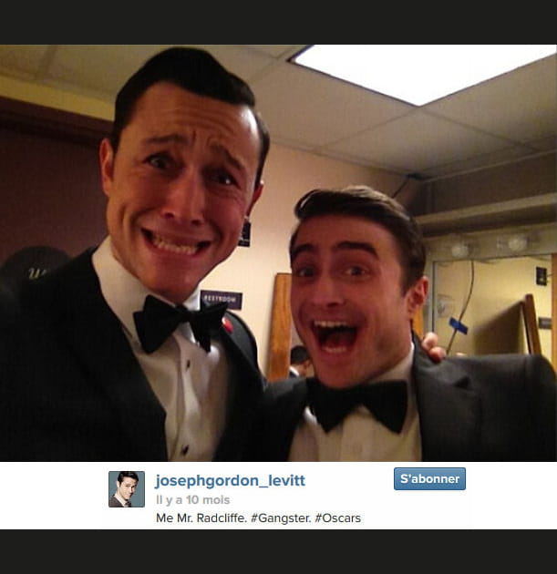 Les acteurs Joseph Gordon-Levitt et Daniel Radcliffe