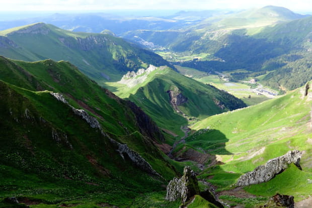 Parcours volcanique en Auvergne