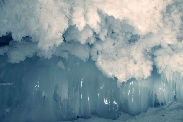 Le palais de glace à Kungur