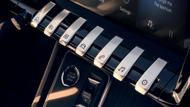 Peugeot 508 : comme des raccourcis clavier !