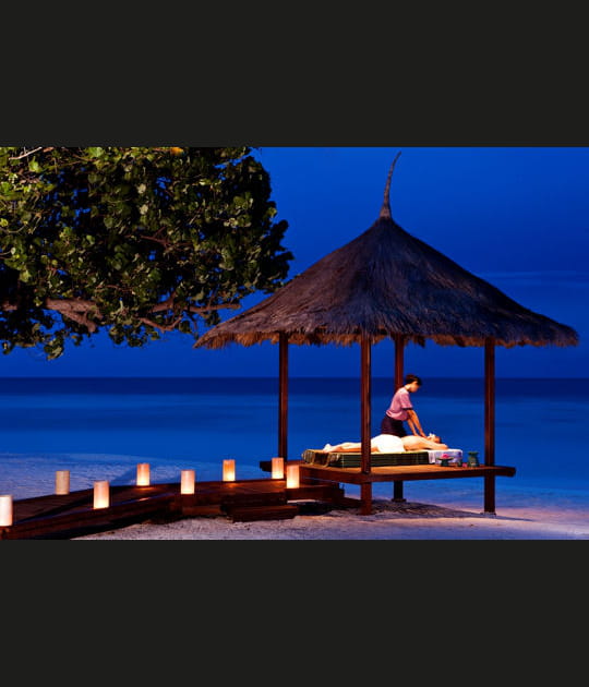 Un massage en pleine nature