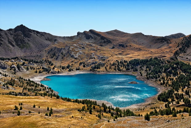 Le lac d'Allos