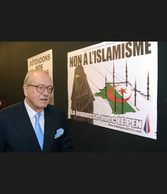 L'affiche censur&eacute;e de Jean-Marie Le Pen