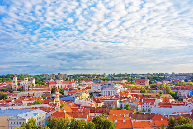 1- Vilnius, en Lituanie