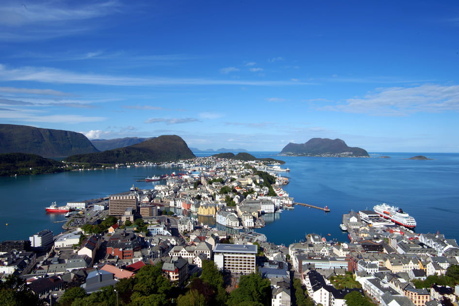 Alesund, proche des fjords