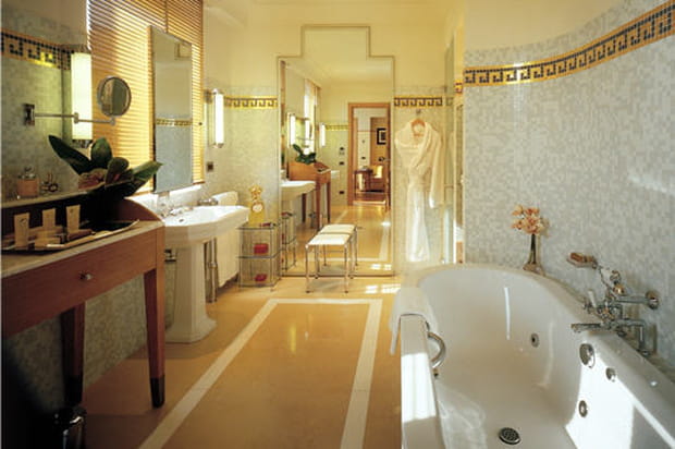 La salle de bain de la suite