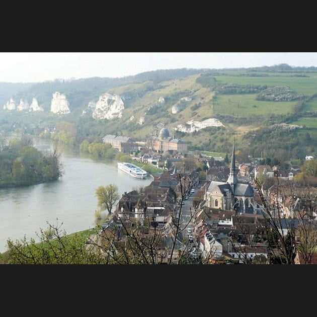 Les Andelys, l'un des plus remarquables sites de la vall&eacute;e de la Seine