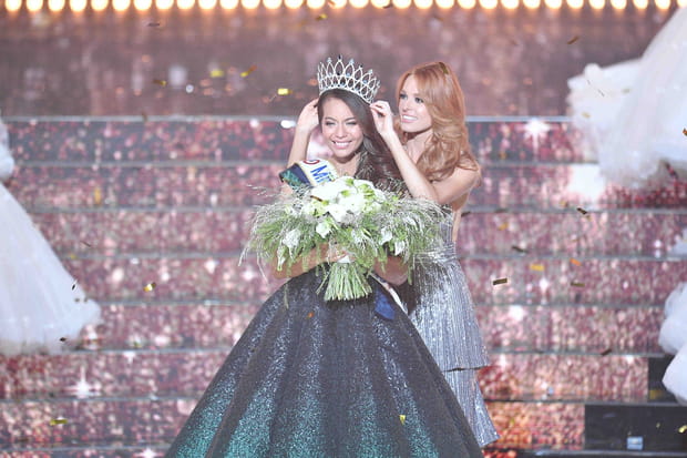 Le couronnement de Miss Tahiti