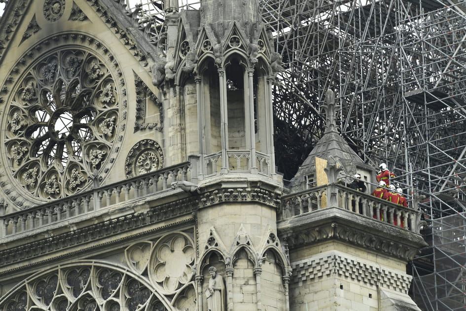 Les photos de Notre-Dame apr&egrave;s les flammes