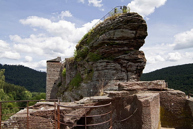Les ruines du château de Fleckenstein