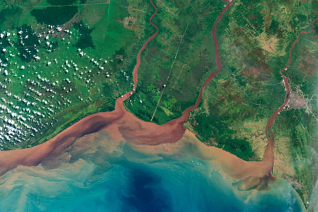 Bornéo et ses fleuves