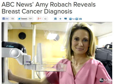 amy robach cancer du sein