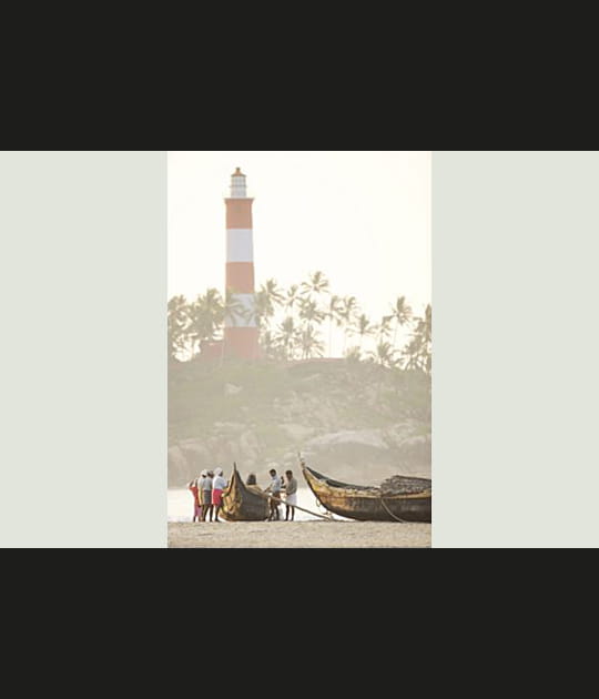 Les plages du sud du Kerala