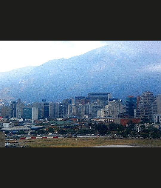 Nuage sur Caracas