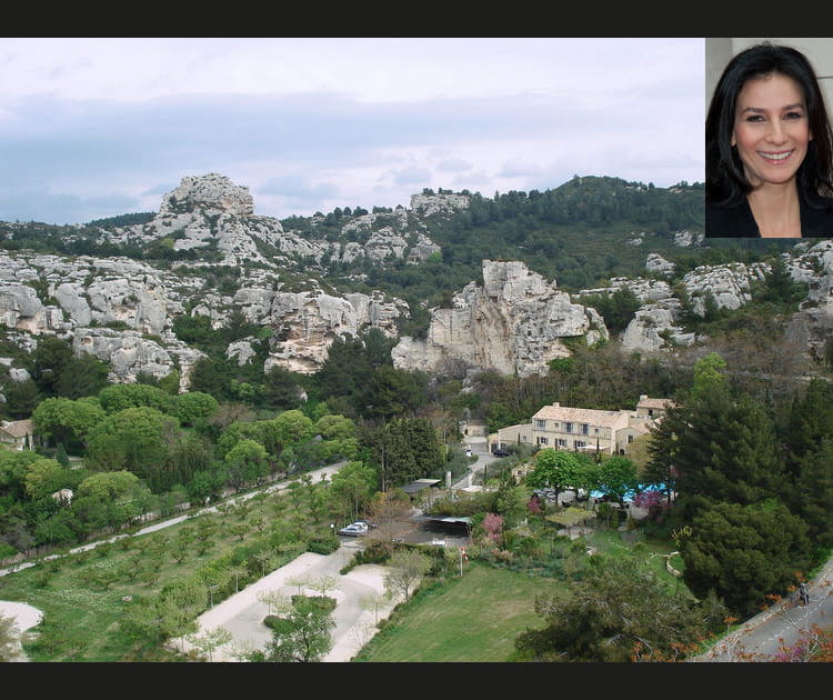 Marie Drucker aux Baux-de-Provence
