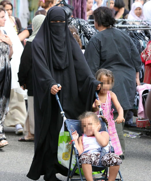 Accoucher &agrave; tout prix avec sa burqa