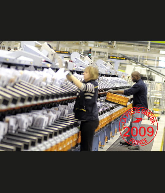 ...et aujourd'hui des machines trient 50&nbsp;000&nbsp;lettres&nbsp;&agrave;&nbsp;l'heure