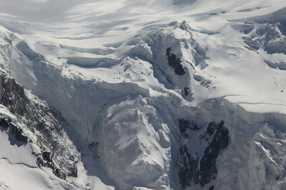 L'Aiguille du Midi, le Mont Blanc
