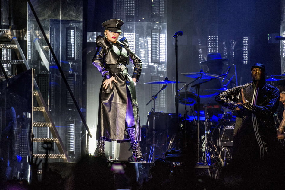 Lady Gaga sur sc&egrave;ne