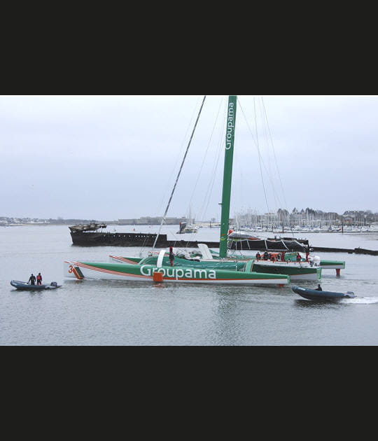 Le d&eacute;part de Lorient