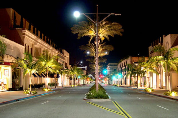 L'excessive Rodeo Drive à Beverly Hills