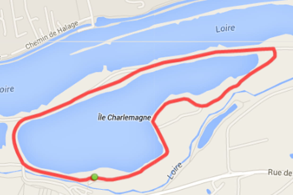 Base De Loisirs De L ile Charlemagne Avis Orléans : l'île Charlemagne (3,2 km)