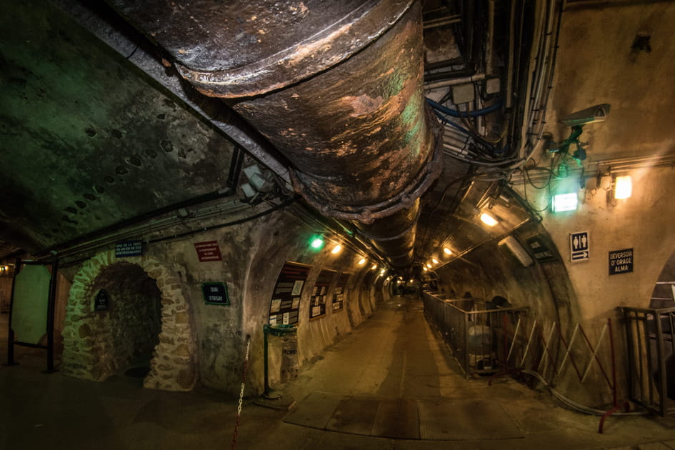 Les &eacute;gouts de Paris