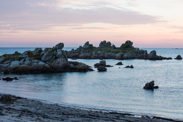 Des rochers sculptés par la mer