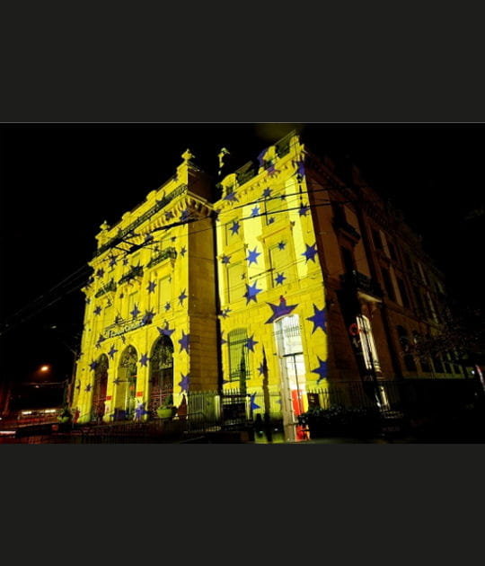 Lumi&egrave;re d'&eacute;toile &agrave; Neuch&acirc;tel pour les 125&nbsp;ans de sa Banque cantonale