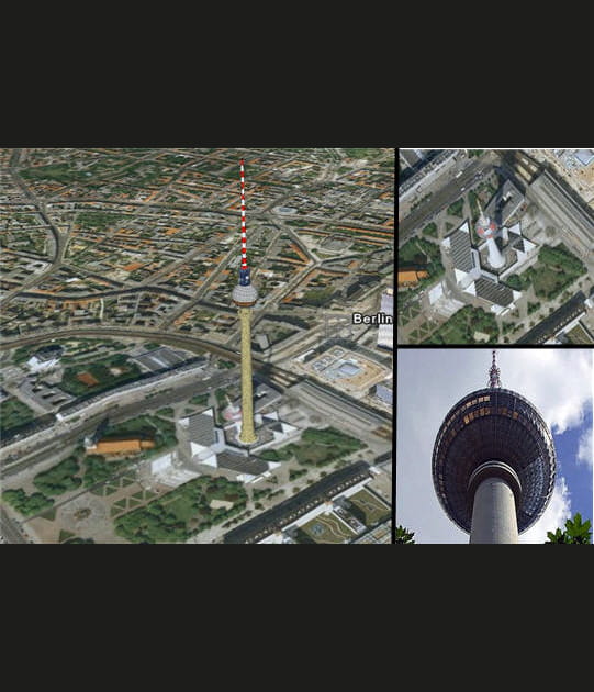 La tour TV de Berlin