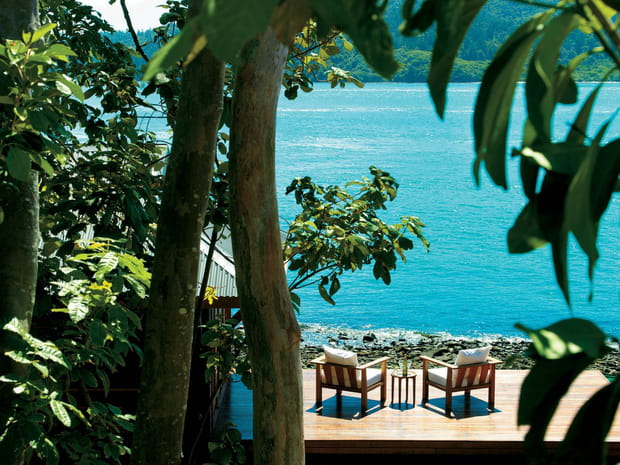 L’hôtel Qualia près de la Grande Barrière de Corail