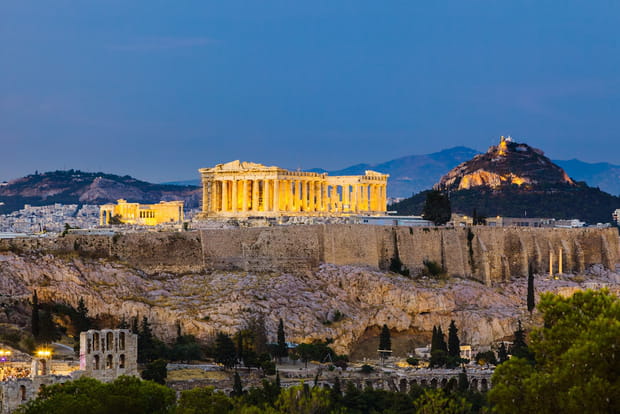 L'Acropole en Grèce