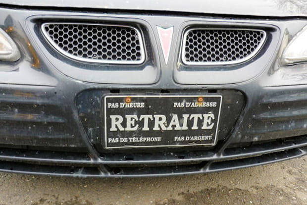 Un retraité heureux