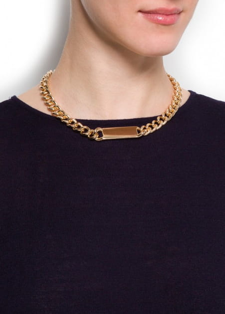 Le collier &quot;style esclave&quot; de Mango