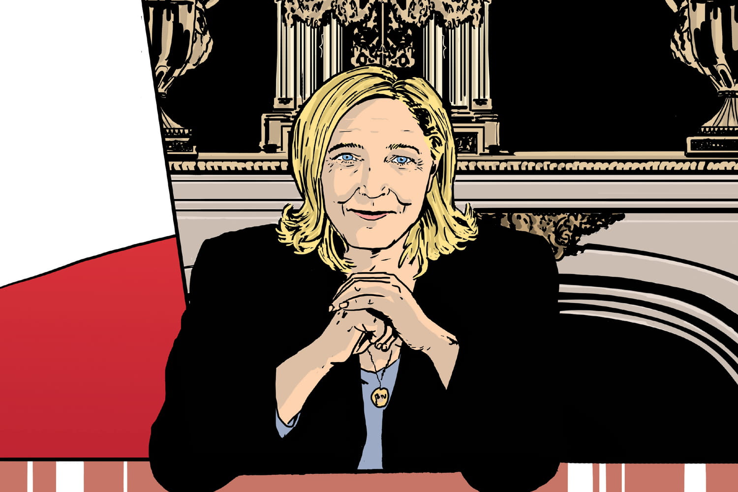 Marine Le Pen élue présidente dans une BD : que raconte le scénario ?