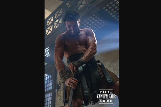 Les premières images de Paul Mescal dans "Gladiator 2"