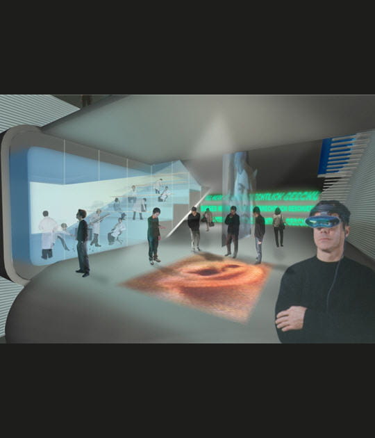 Le mus&eacute;e d'art et de technologie (int&eacute;rieur)