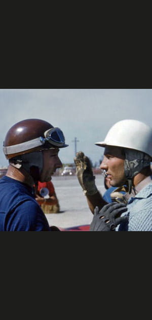 Juan Manuel Fangio enlev&eacute; par Castro