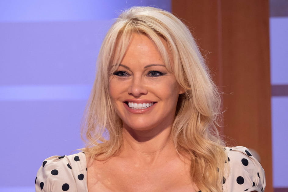 Pamela Anderson, compagne d'Adil Rami