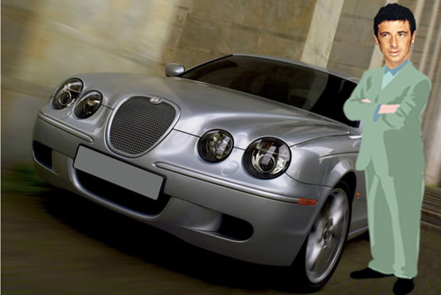 Patrick Bruel en Jaguar X-type