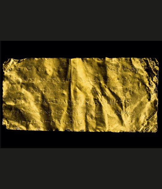 Lettres d'or
