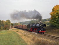 Un train à travers : L'Allemagne