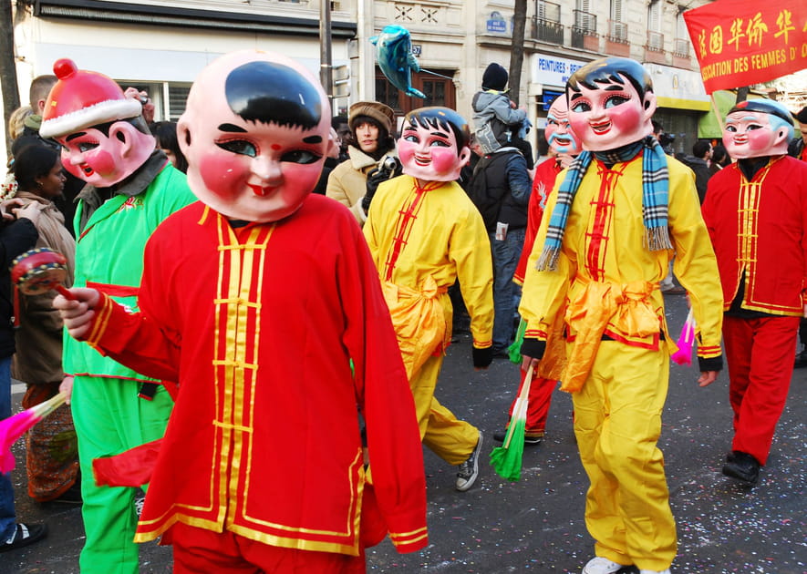 Nouvel An chinois&nbsp;: le rouge chasse les mauvais esprits