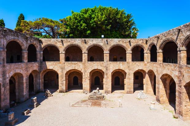 Le musée archéologique de Rhodes