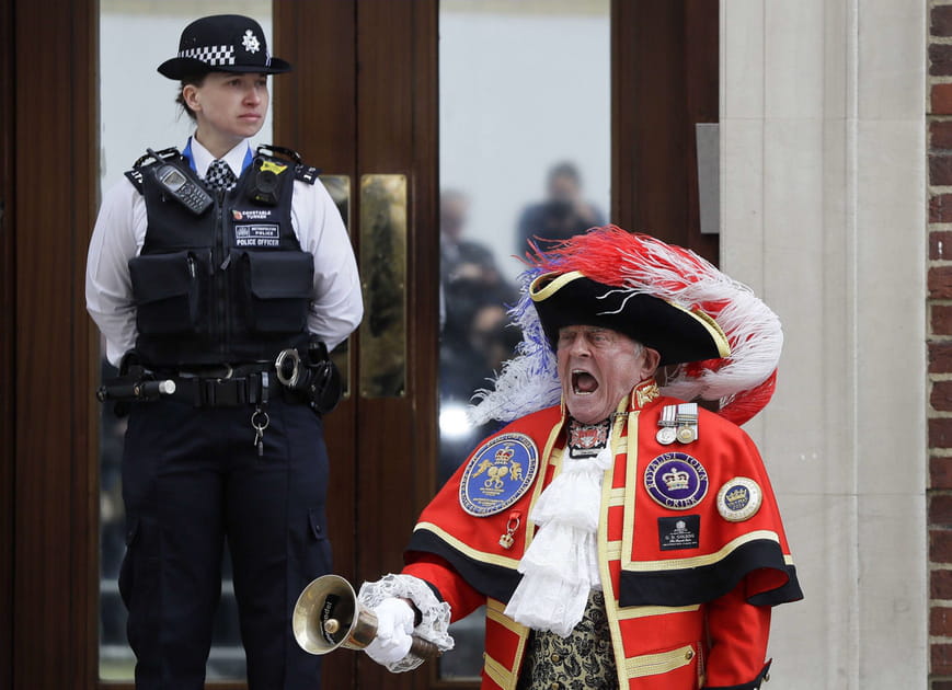 L'annonce de la naissance du 3e royal baby
