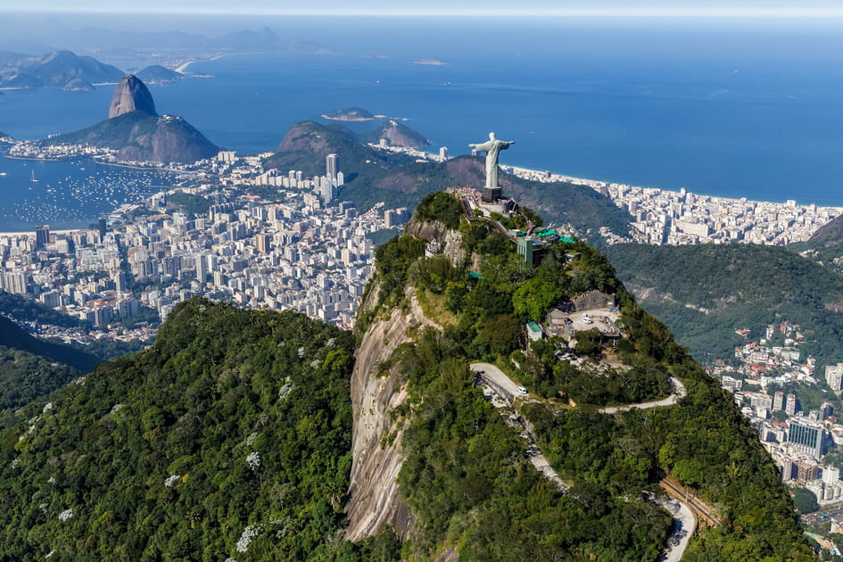 Le Christ R&eacute;dempteur &agrave; Rio de Janeiro