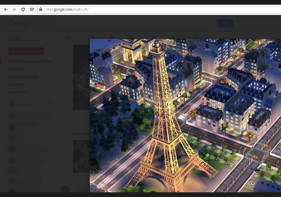 Ouvrez les pi&egrave;ces jointes dans le navigateur